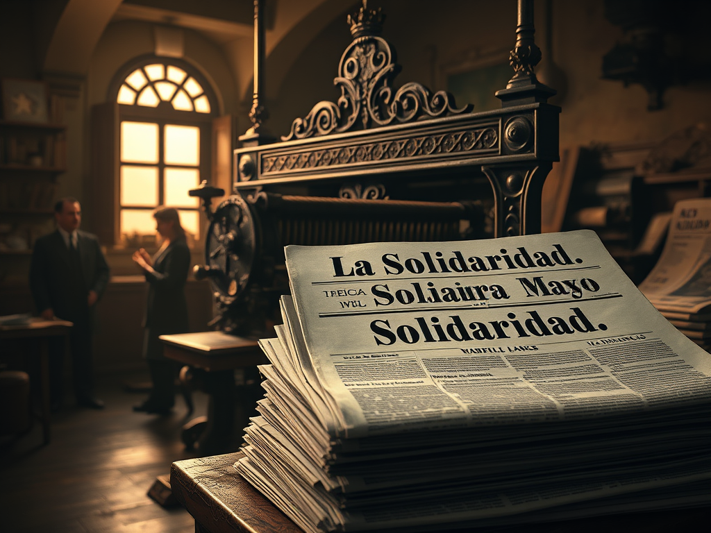 El periódico “La Solidaridad”