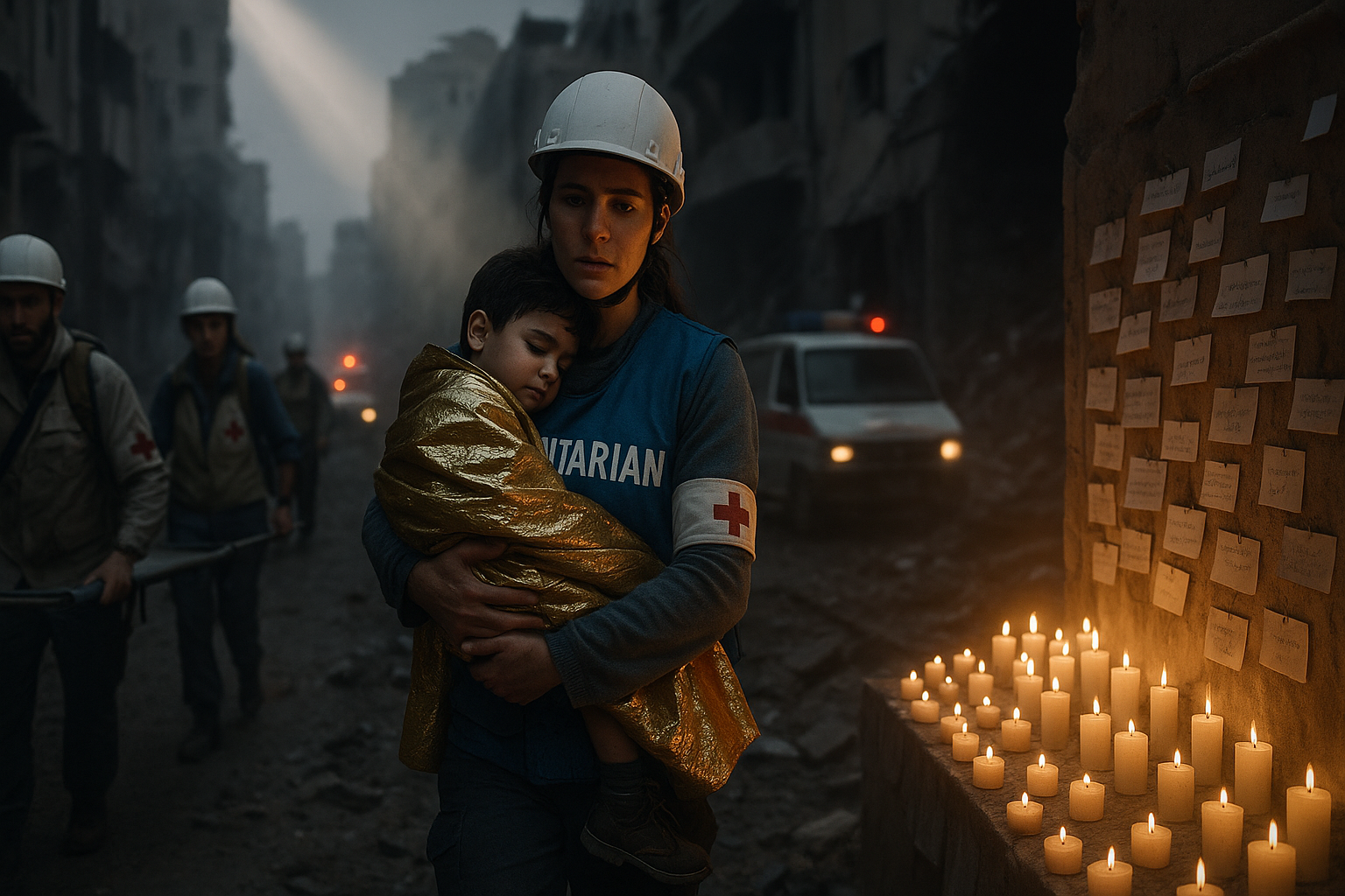 “Proteger a quienes protegen”: 383 humanitarios asesinados en 2024, 181 en Gaza — la vergüenza de la impunidad