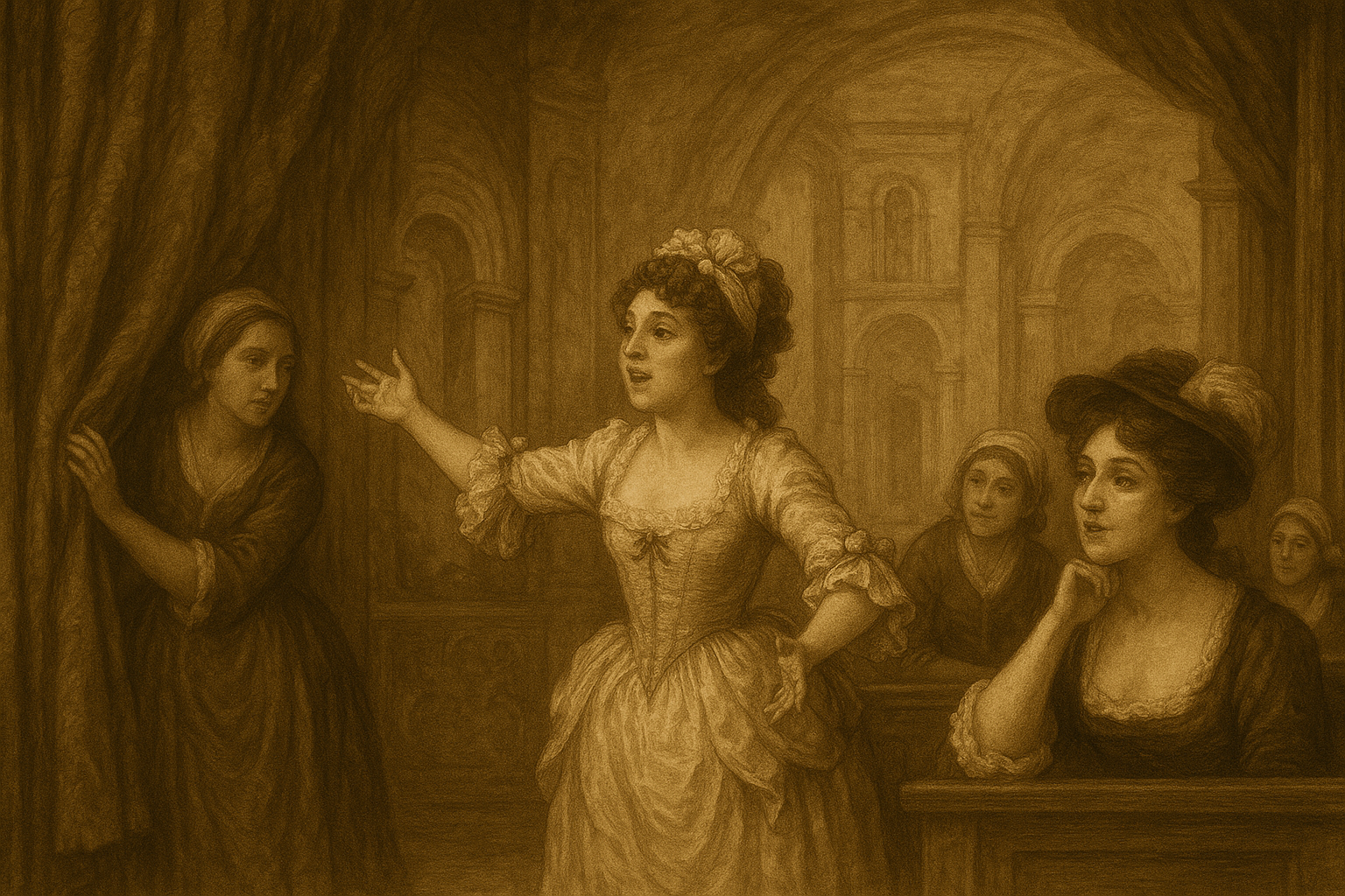 Mujeres en el teatro en el Antiguo Régimen