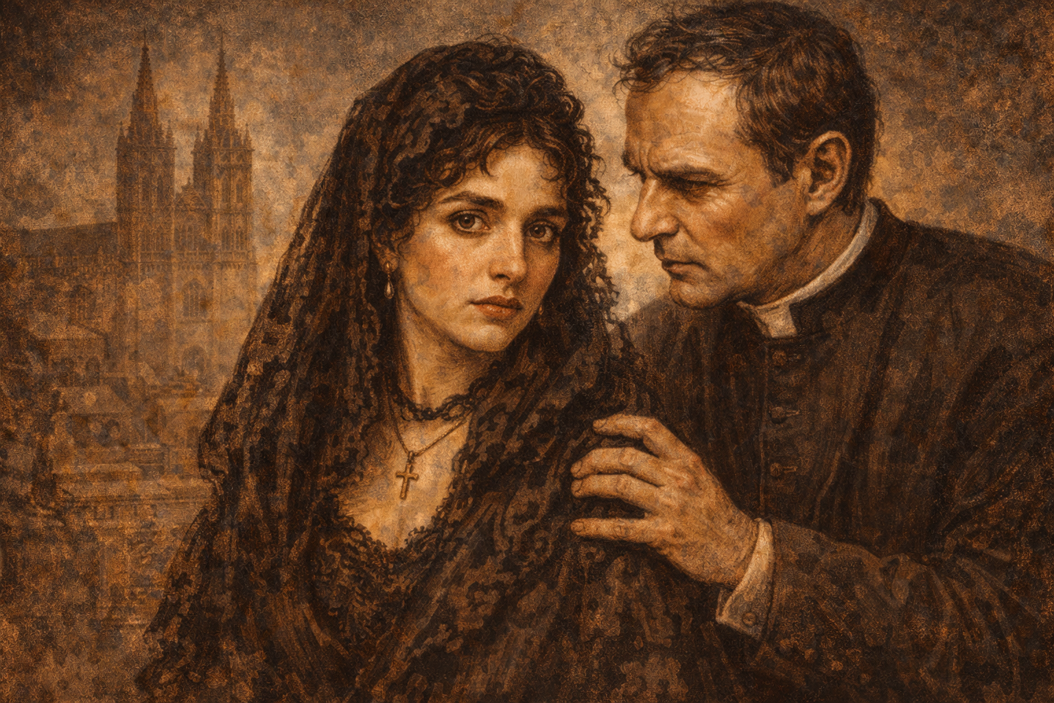 La Regenta: Ana Ozores y Don Fermín de Pas