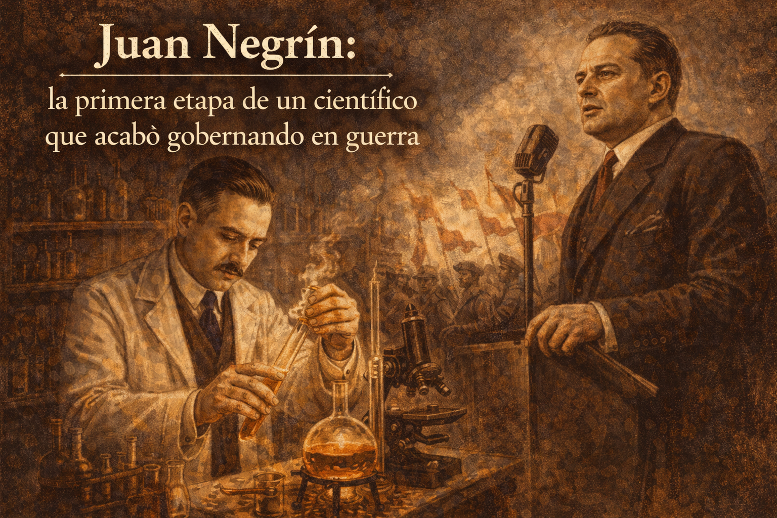 Juan Negrín: la primera etapa de un científico que acabó gobernando en guerra
