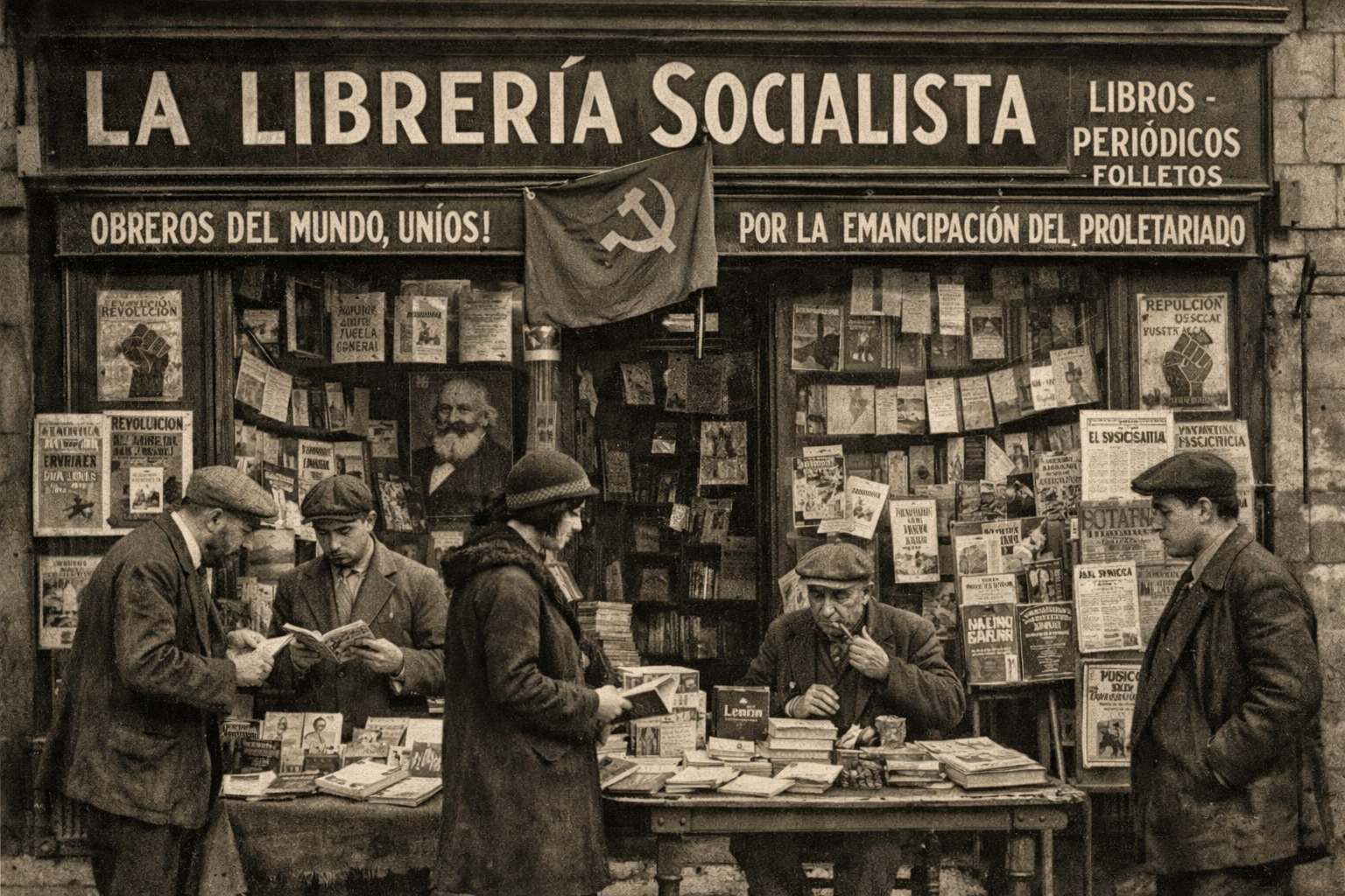La Librería Socialista en 1925