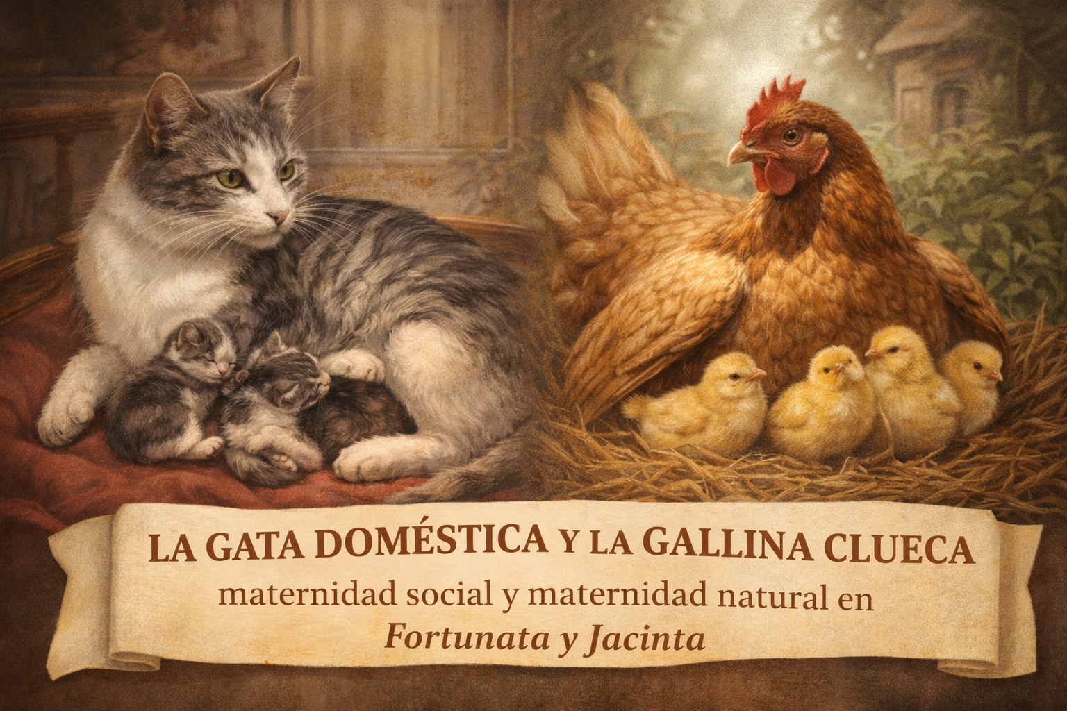 La gata doméstica y la gallina clueca: maternidad social y maternidad natural en Fortunata y Jacinta