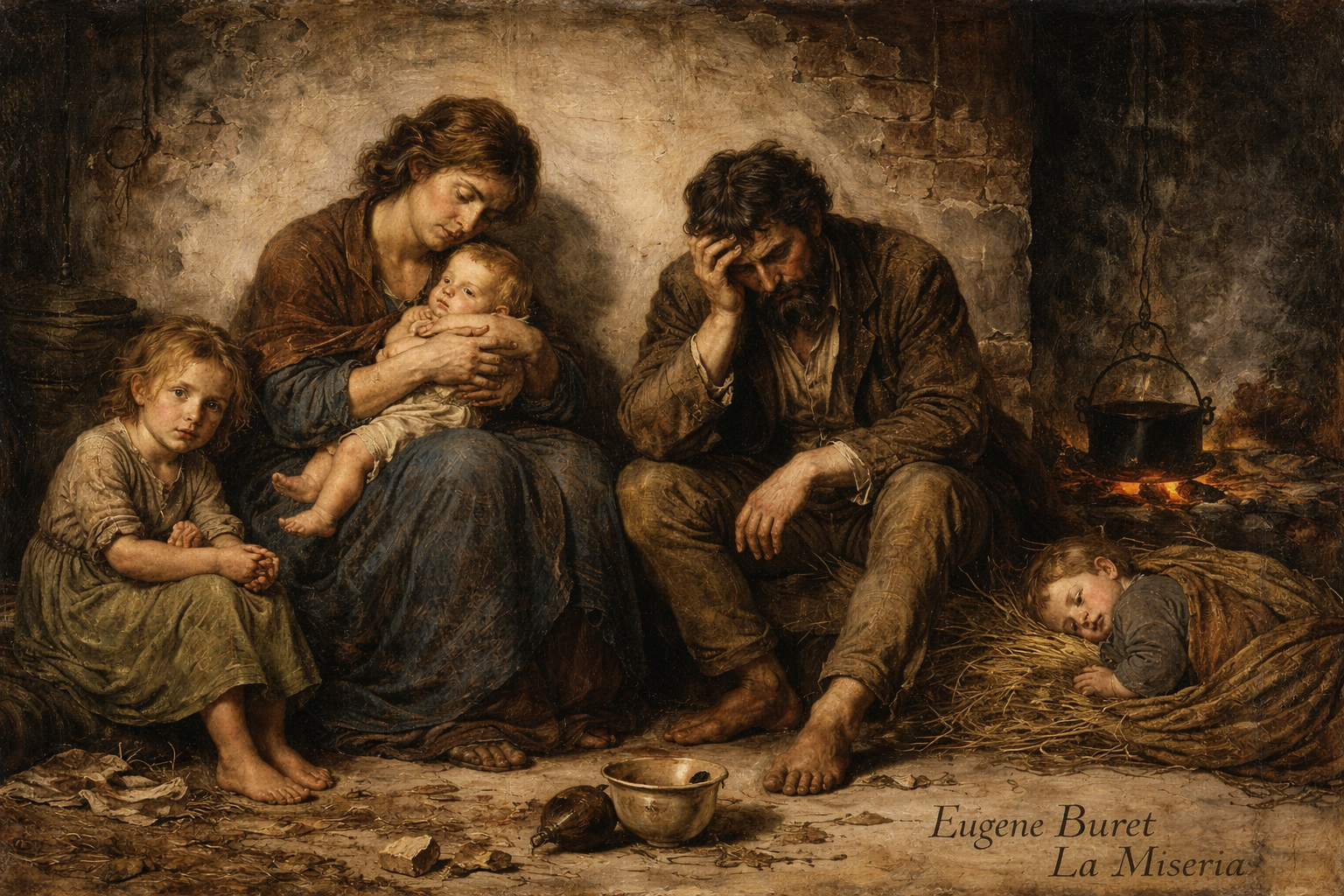 Eugène Buret y la miseria
