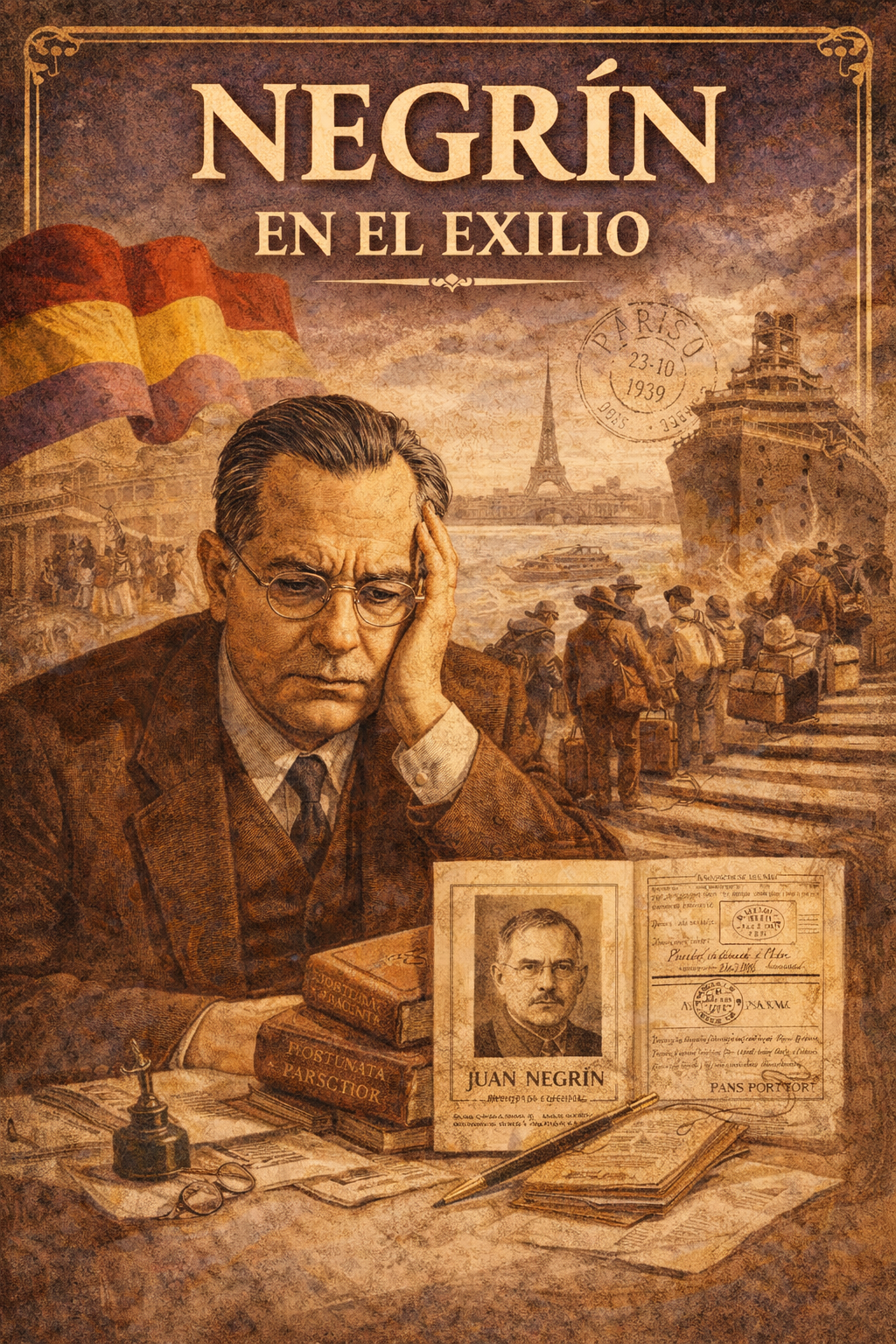 Juan Negrín hacia 1950: exilio, propaganda franquista e imagen internacional