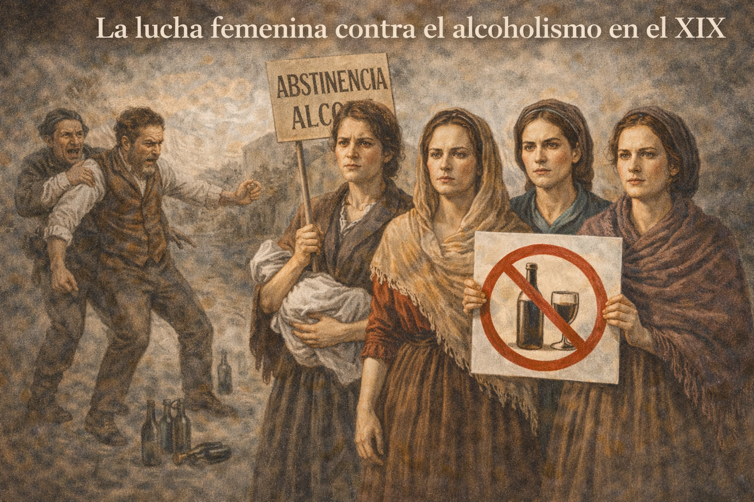 La lucha femenina contra el alcoholismo en el XIX