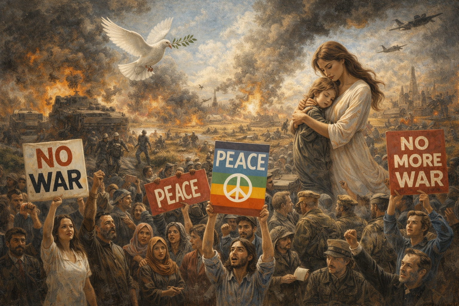 ¿Molesta no querer ir a una guerra “donde no pintamos nada”?