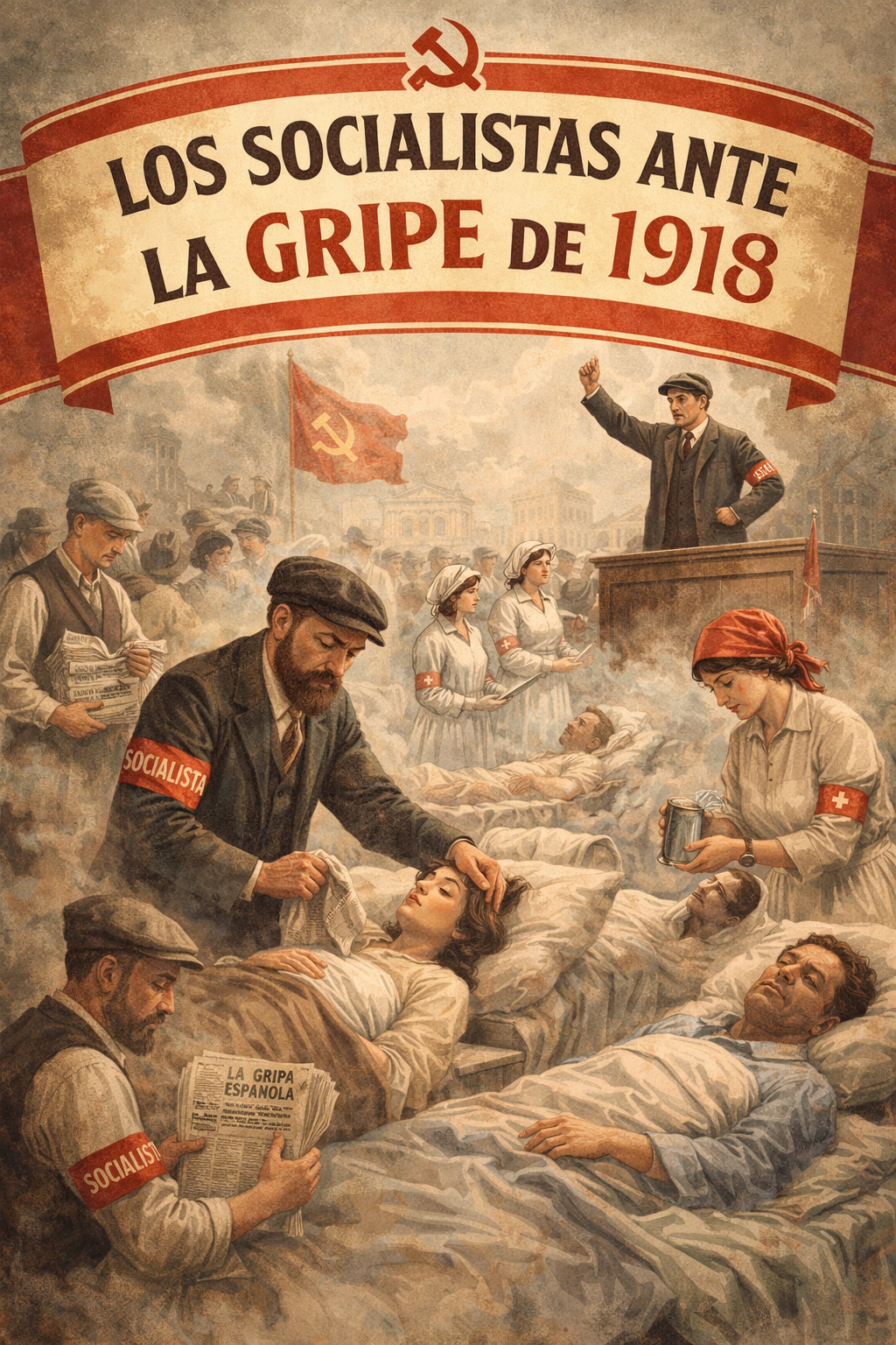 Los socialistas ante la gripe de 1918