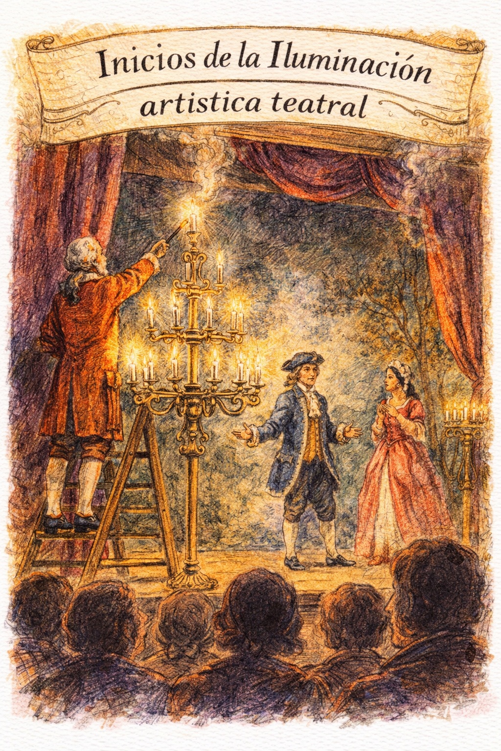 Inicios de la Iluminación artística teatral