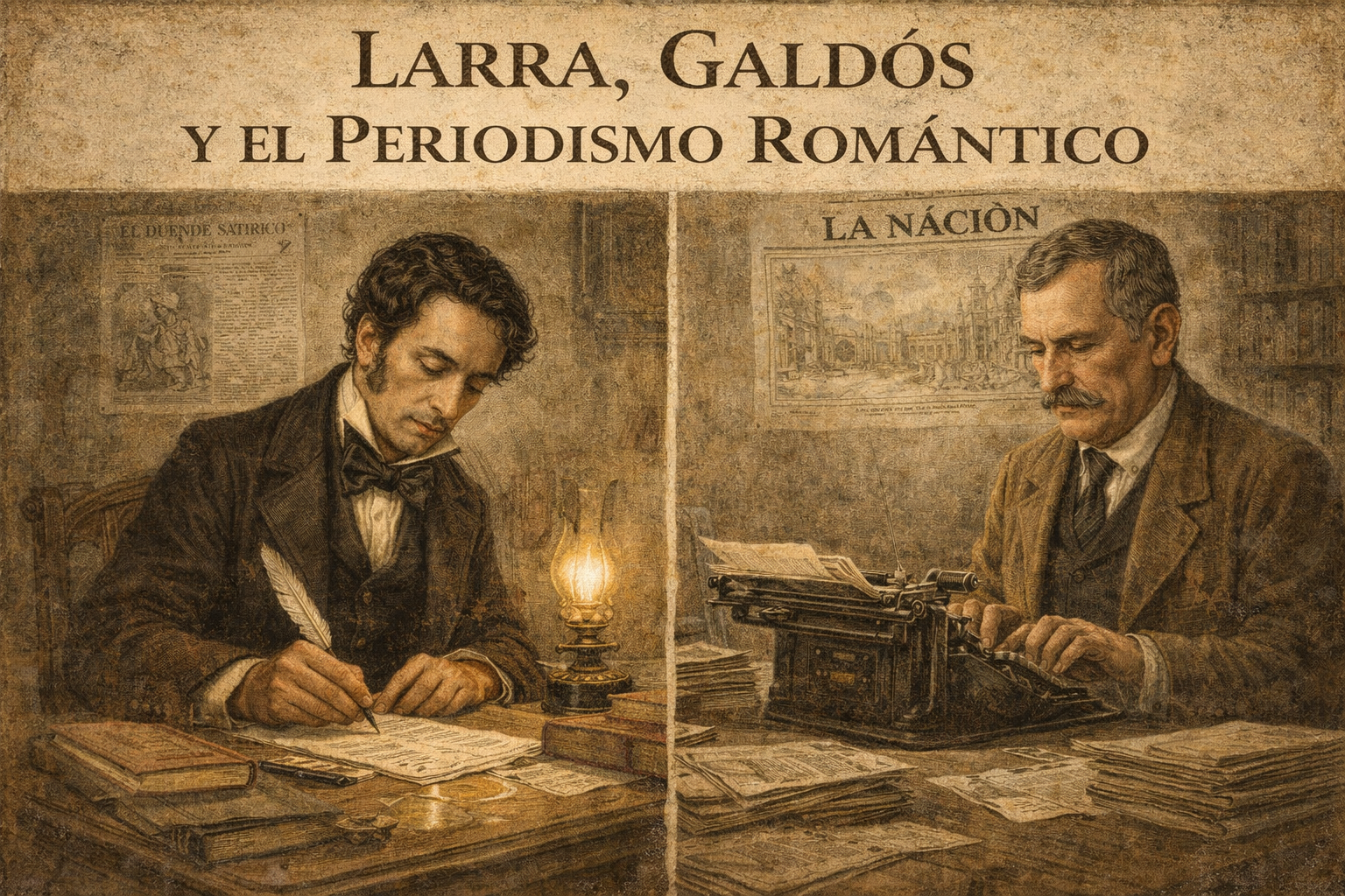 Larra, Galdós y el periodismo romántico