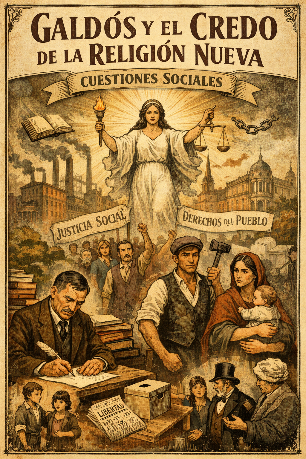 Galdós y el credo de la religión nueva. Cuestiones sociales