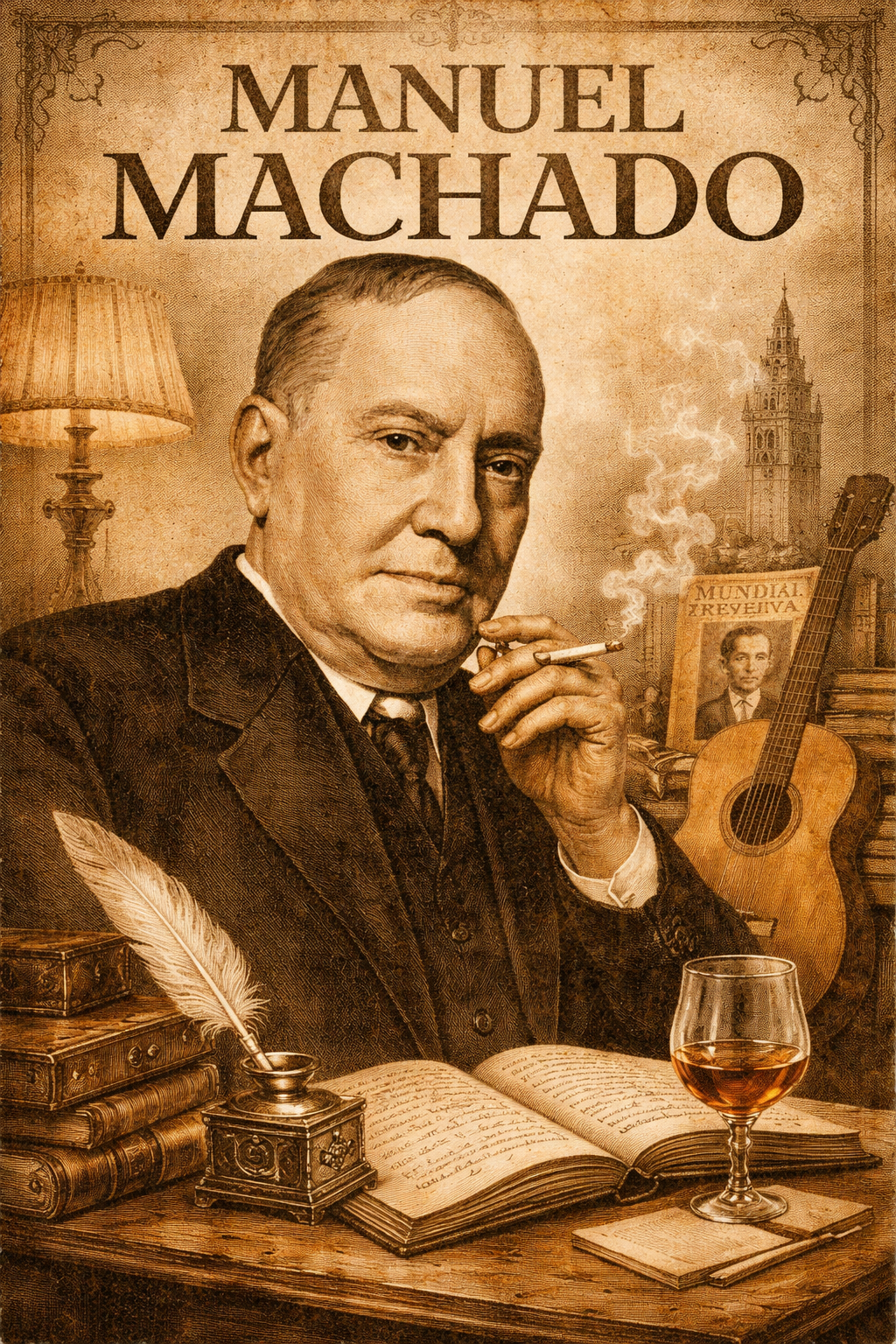 Manuel Machado: la elegancia que se inclinó ante el vencedor