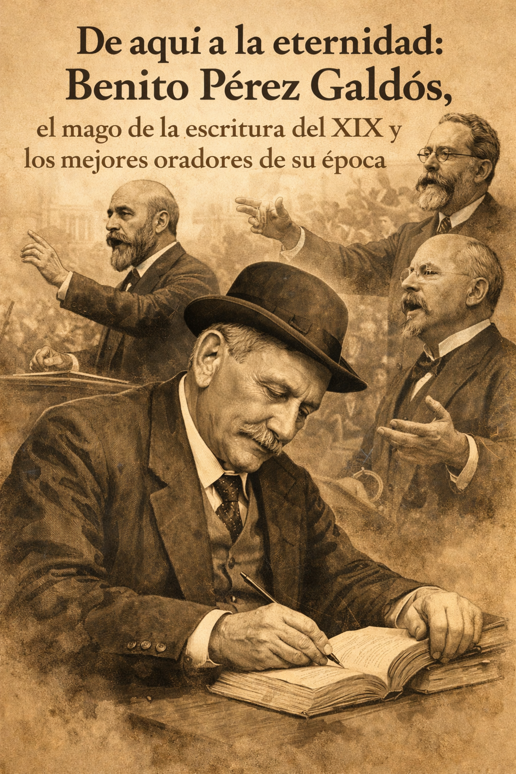 De aquí a la eternidad: Benito Pérez Galdós, el mago de la escritura del XIX y los mejores oradores de su época