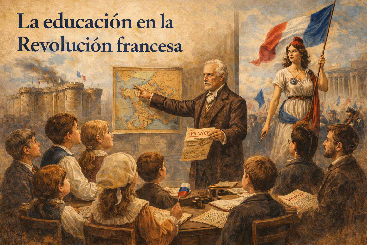 La educación en la Revolución francesa