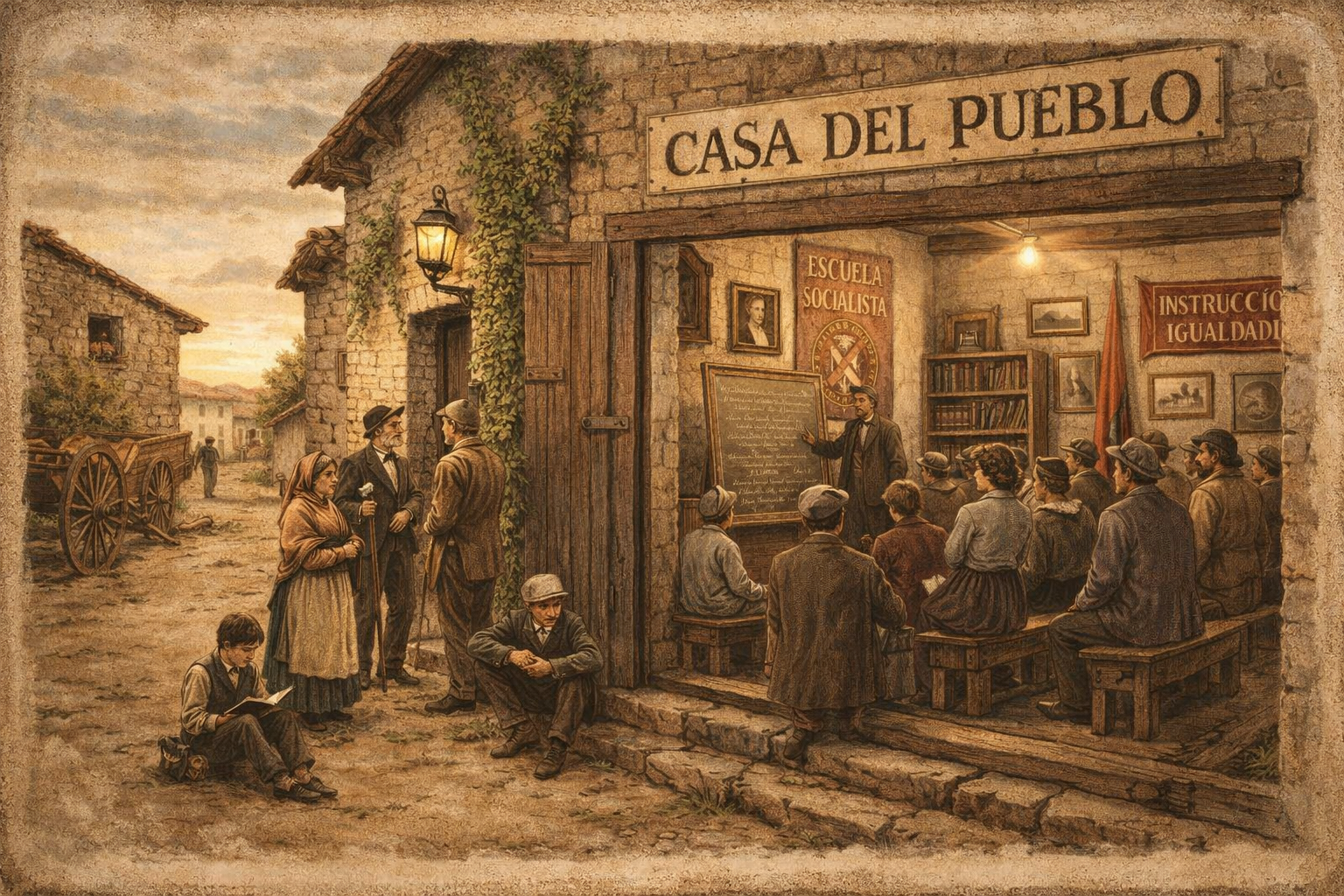 Decoración y pedagogía en las Casas del Pueblo a fines del siglo XIX