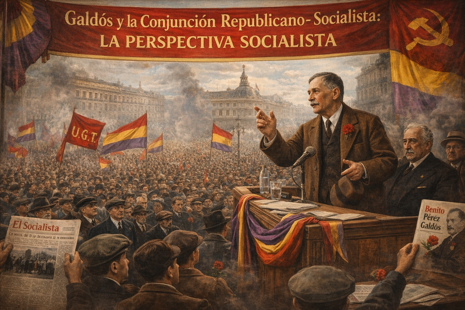 Galdós y la Conjunción Republicano-Socialista