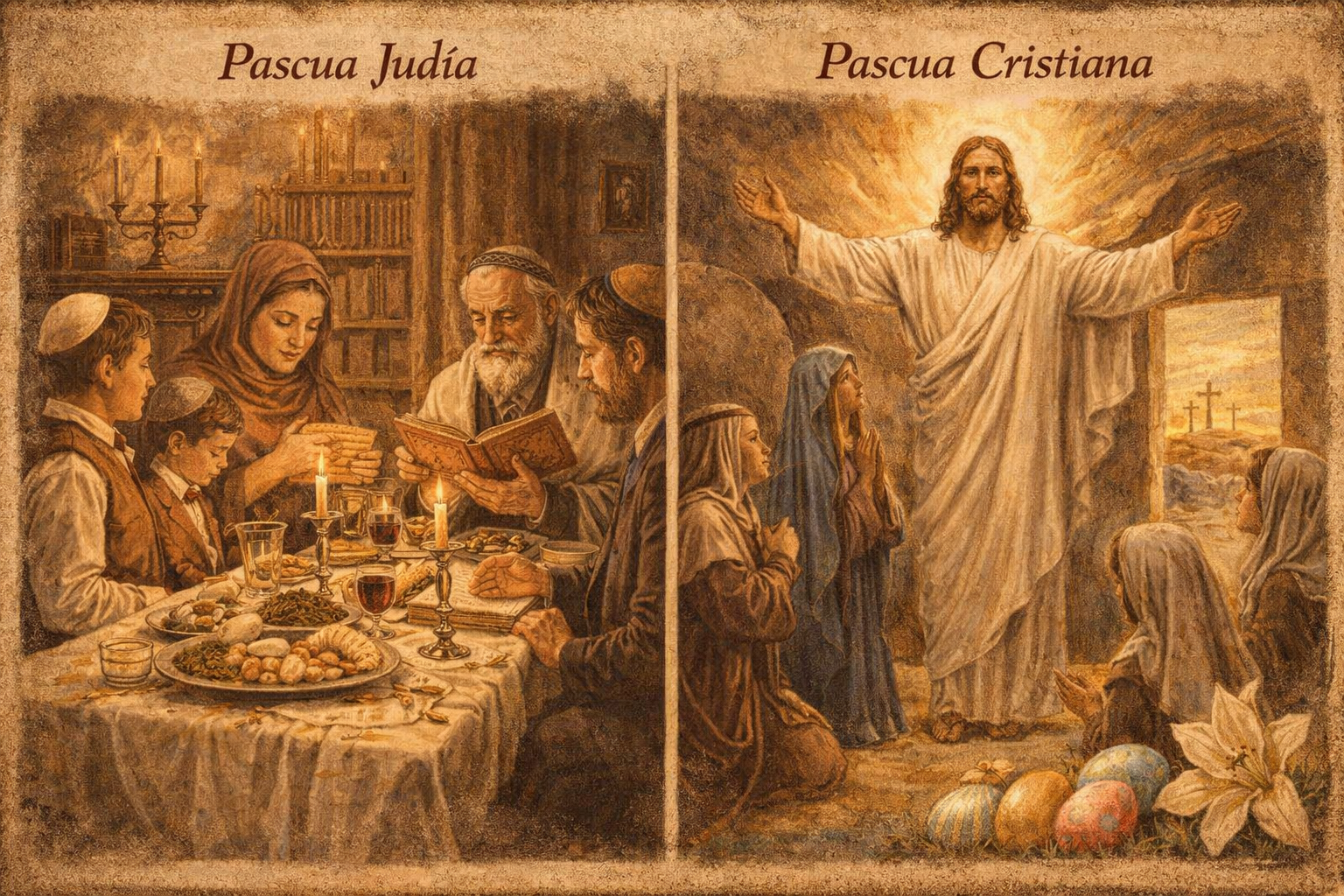 Pascua judía y Pascua cristiana: dos memorias, una pregunta por la salvación