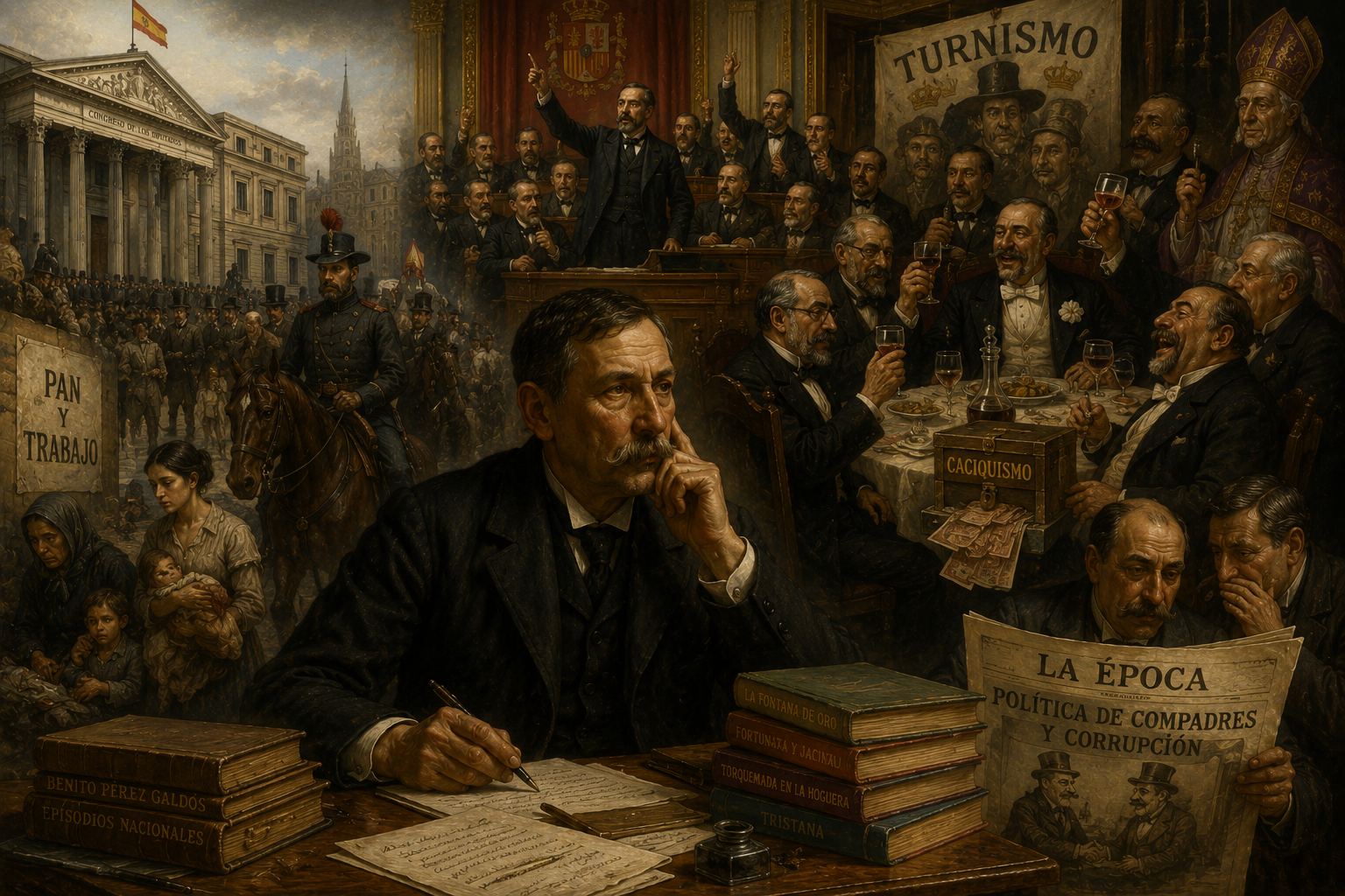 Benito Pérez Galdós — Política española