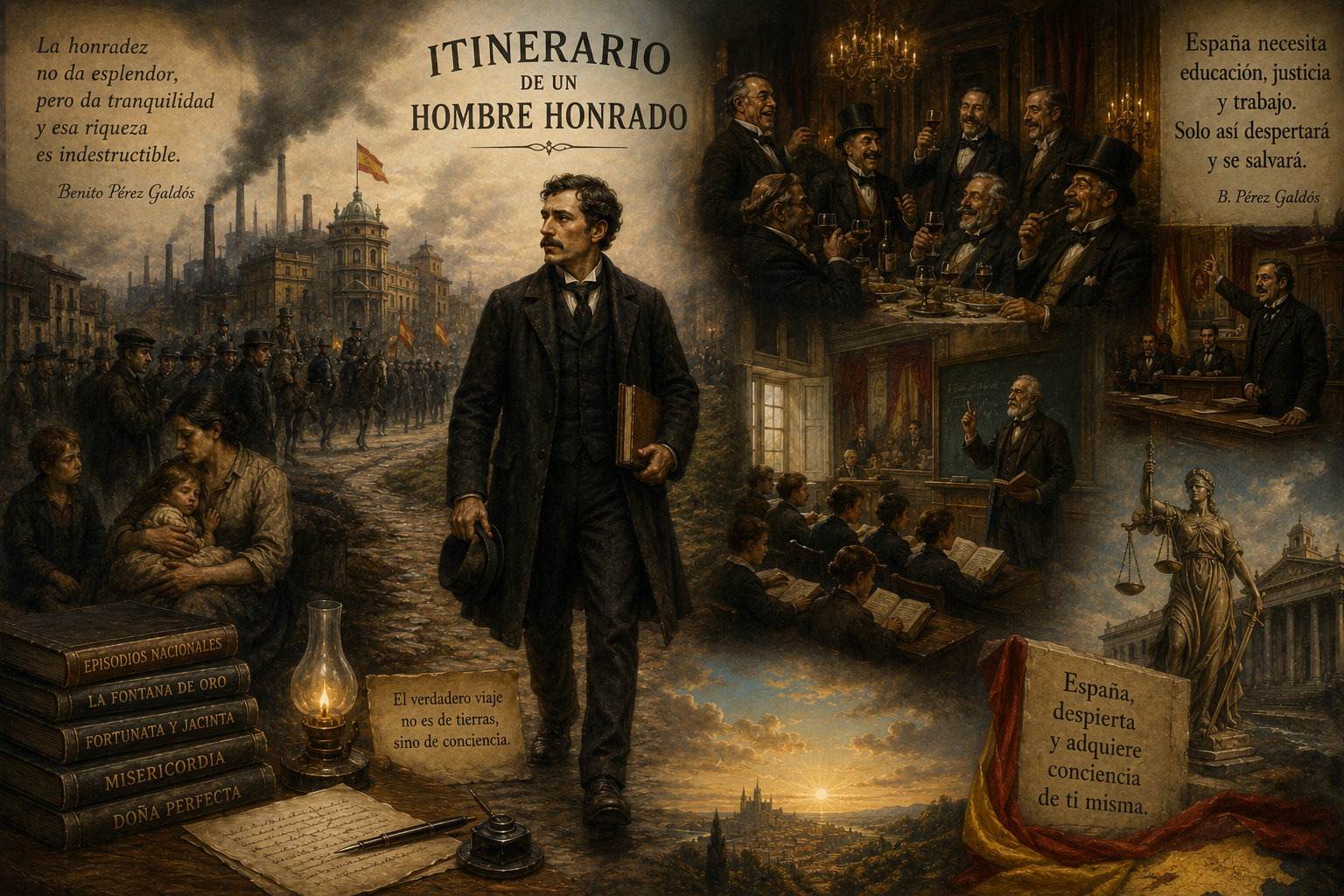 Introducción a Itinerario de un hombre honrado, según Galdós