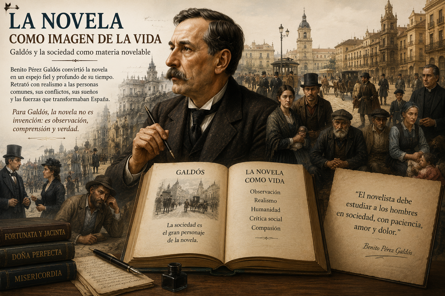 La novela como imagen de la vida
