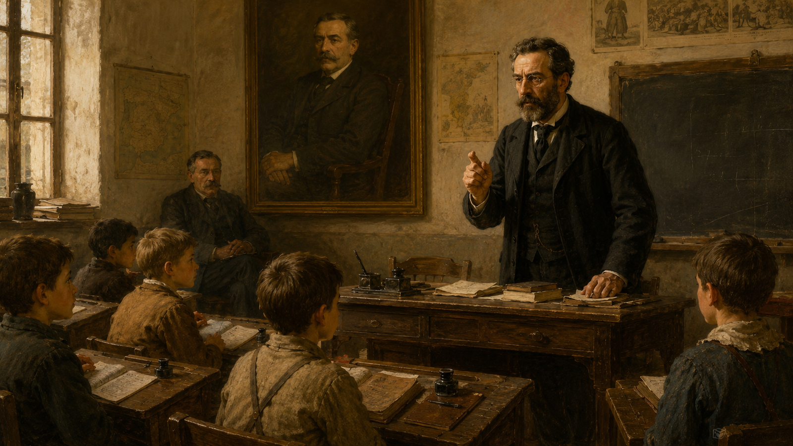 El maestro de escuela en el cuento realista del XIX (con Galdós al fondo)