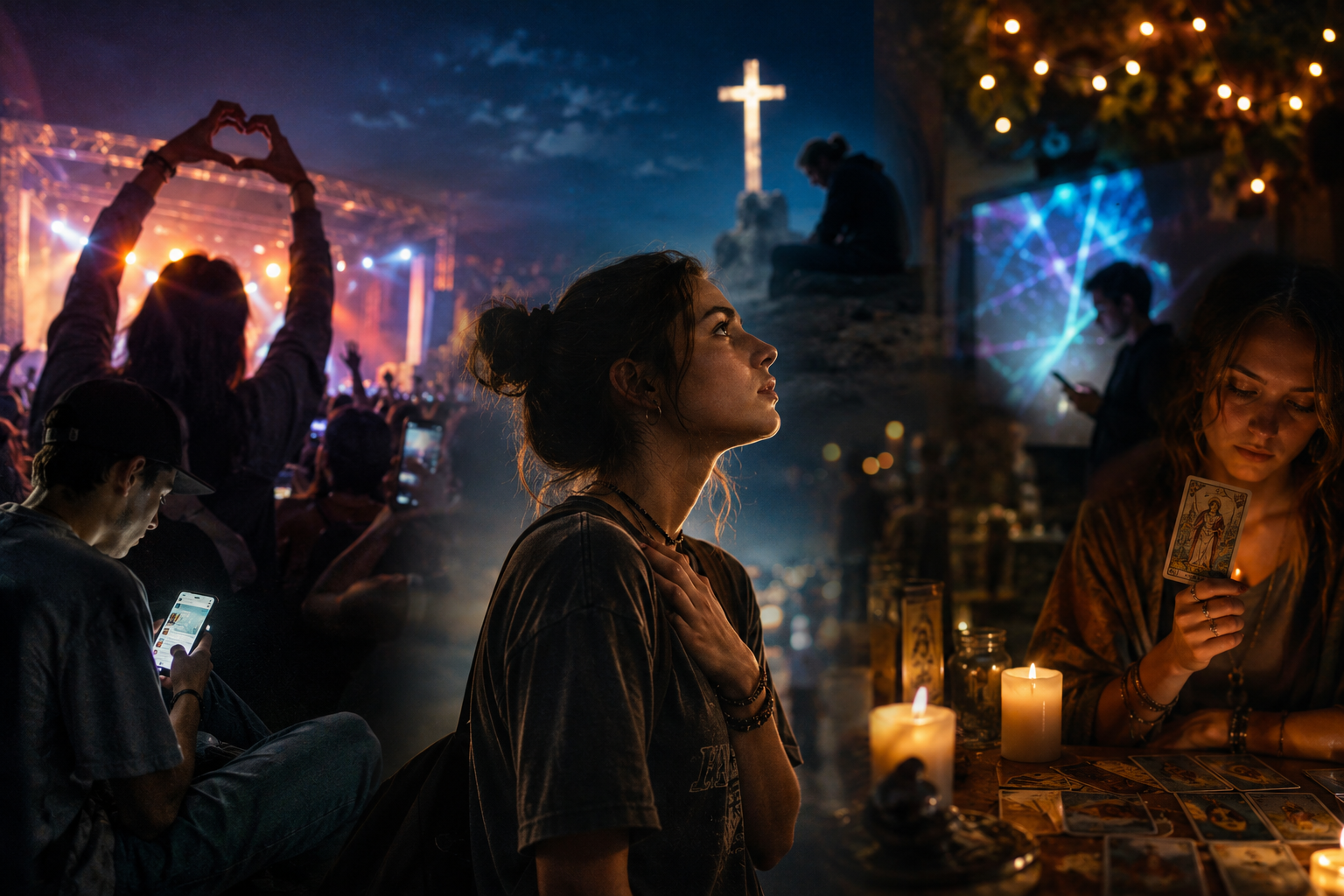 El corazón inquieto: la fe en una generación que busca a Dios entre conciertos, tarot y pantallas