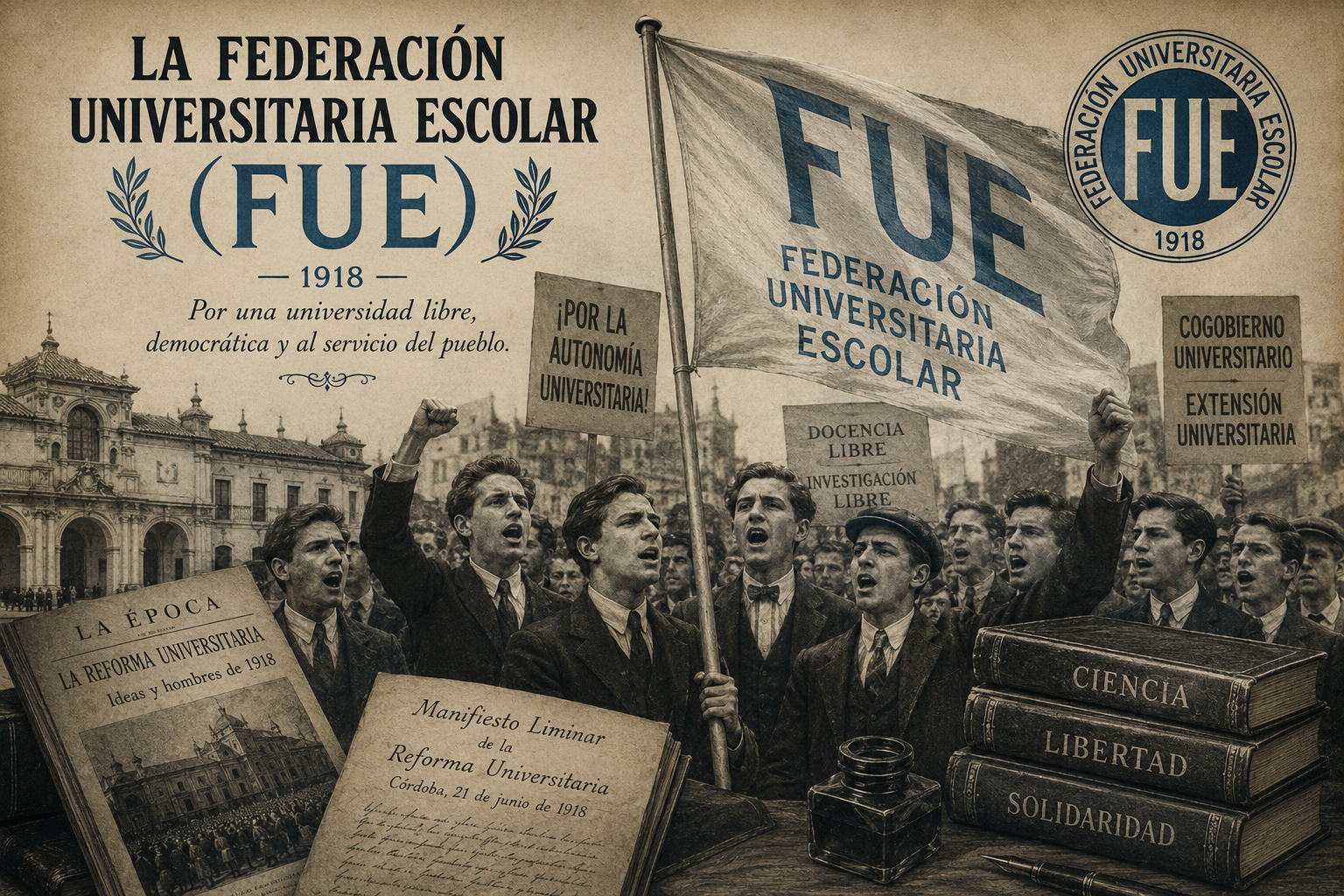 La Federación Universitaria Escolar (FUE)