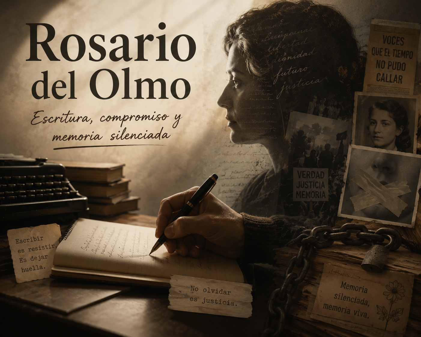 Rosario del Olmo: escritura, compromiso y memoria silenciada