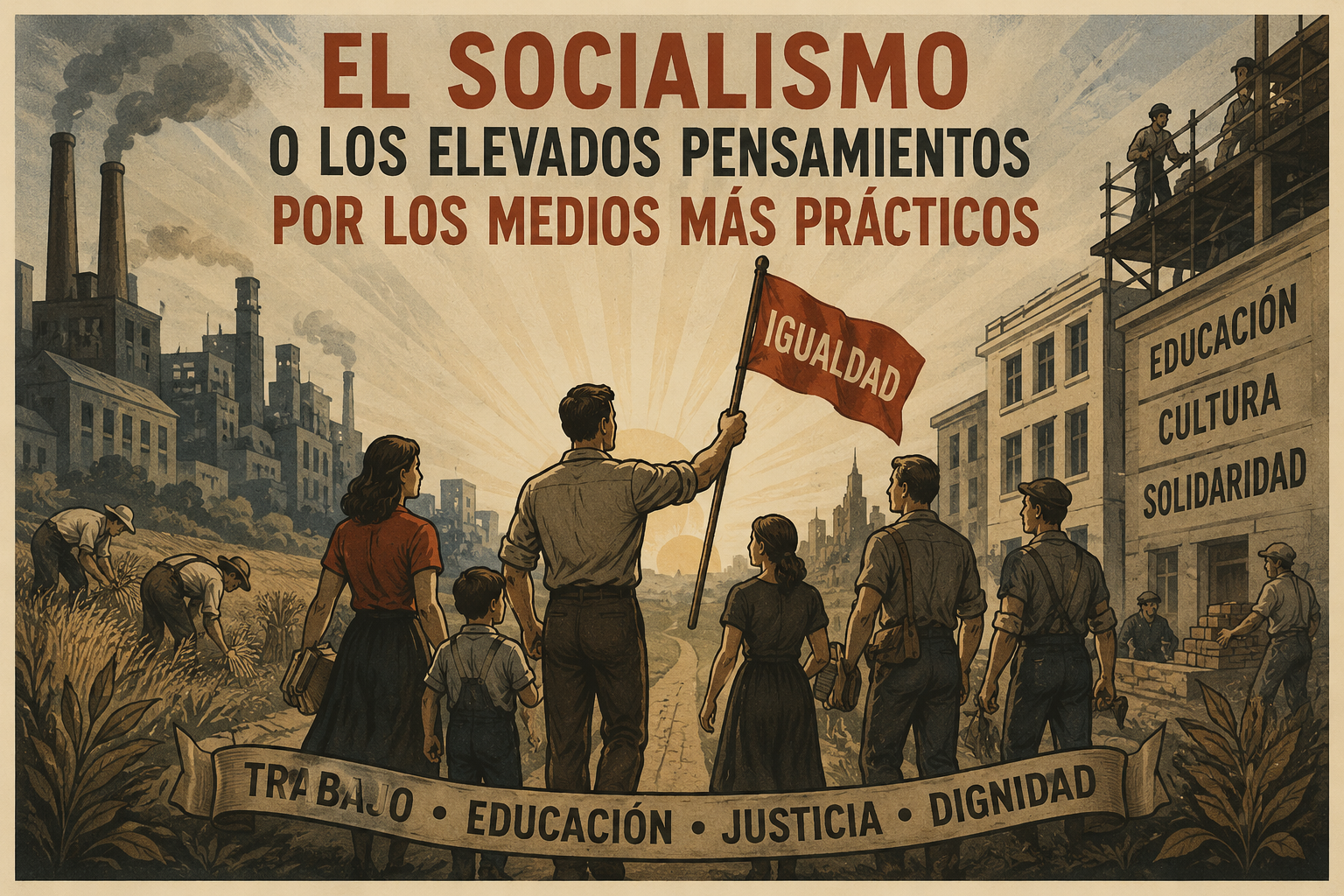 El socialismo o los elevados pensamientos por los medios más prácticos