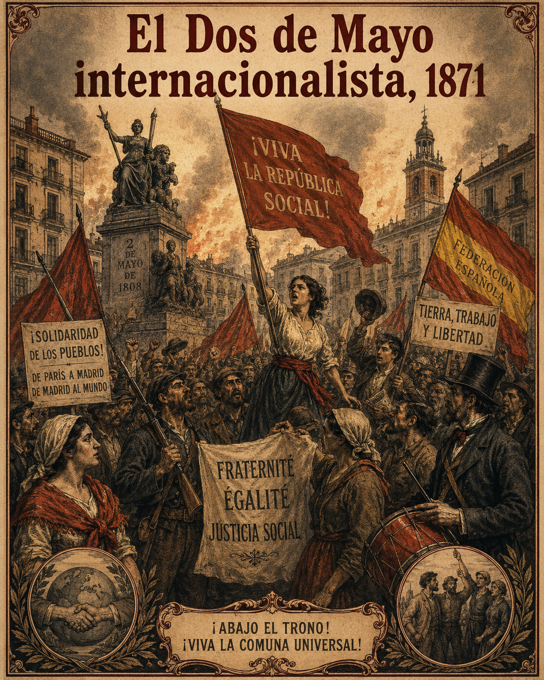 El dos de mayo internacionalista de 1871