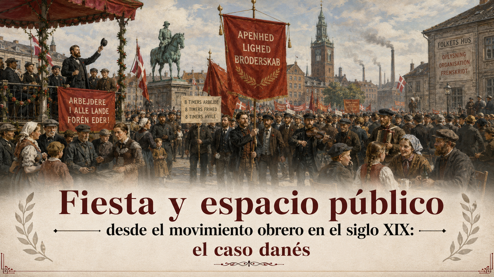 Fiesta y espacio público desde el movimiento obrero en el siglo XIX: el caso danés