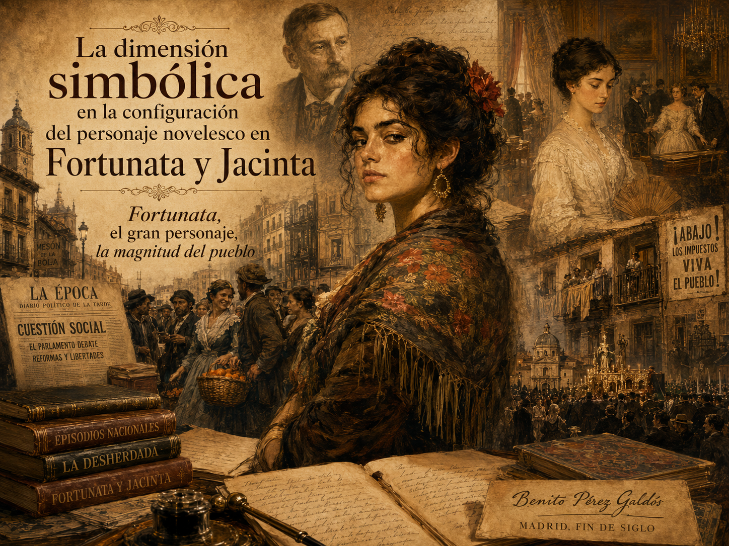 La dimensión simbólica en la configuración del personaje novelesco en ‘Fortunata y Jacinta’. Fortunata, el gran personaje, la magnitud del pueblo
