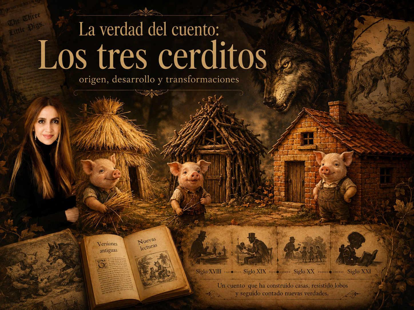La verdad del cuento: ‘Los tres cerditos’, origen, desarrollo y transformaciones