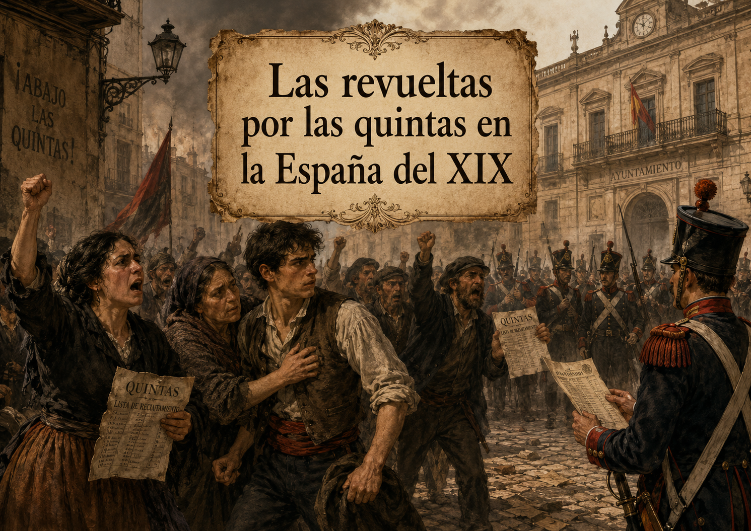Las revueltas por las quintas en la España del XIX