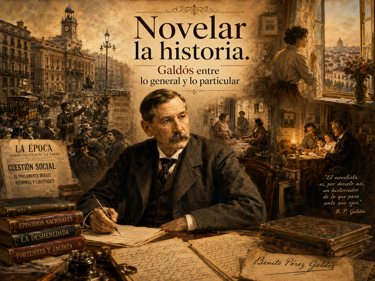 Novelar la historia. Galdós entre lo general y lo particular