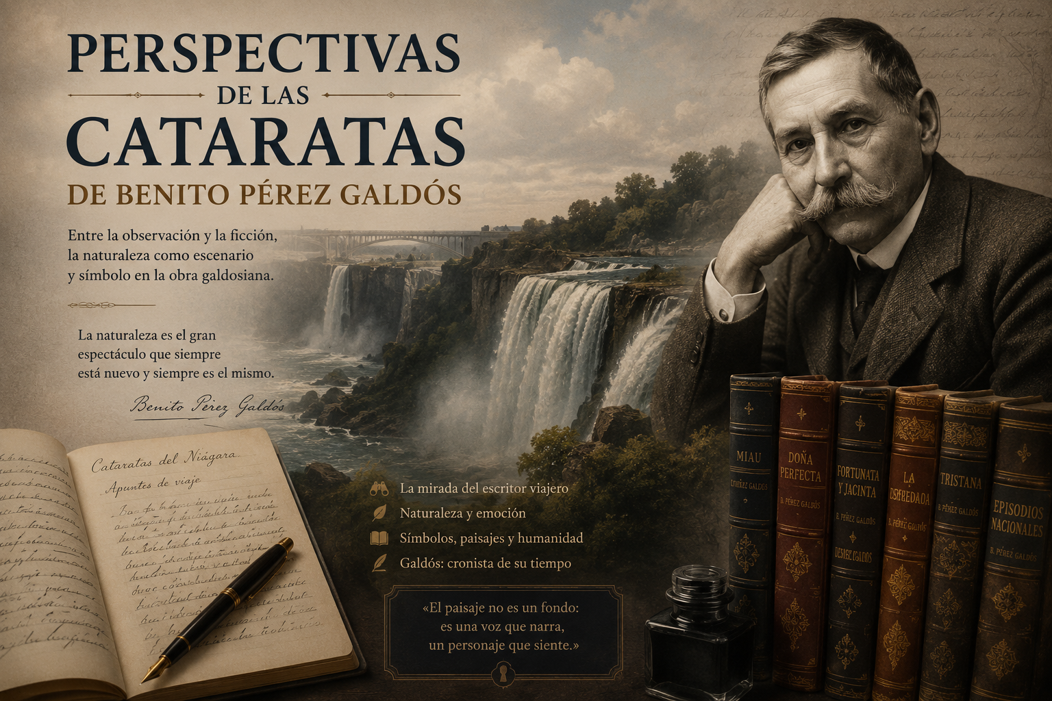 Perspectivas de las cataratas de Benito Pérez Galdós