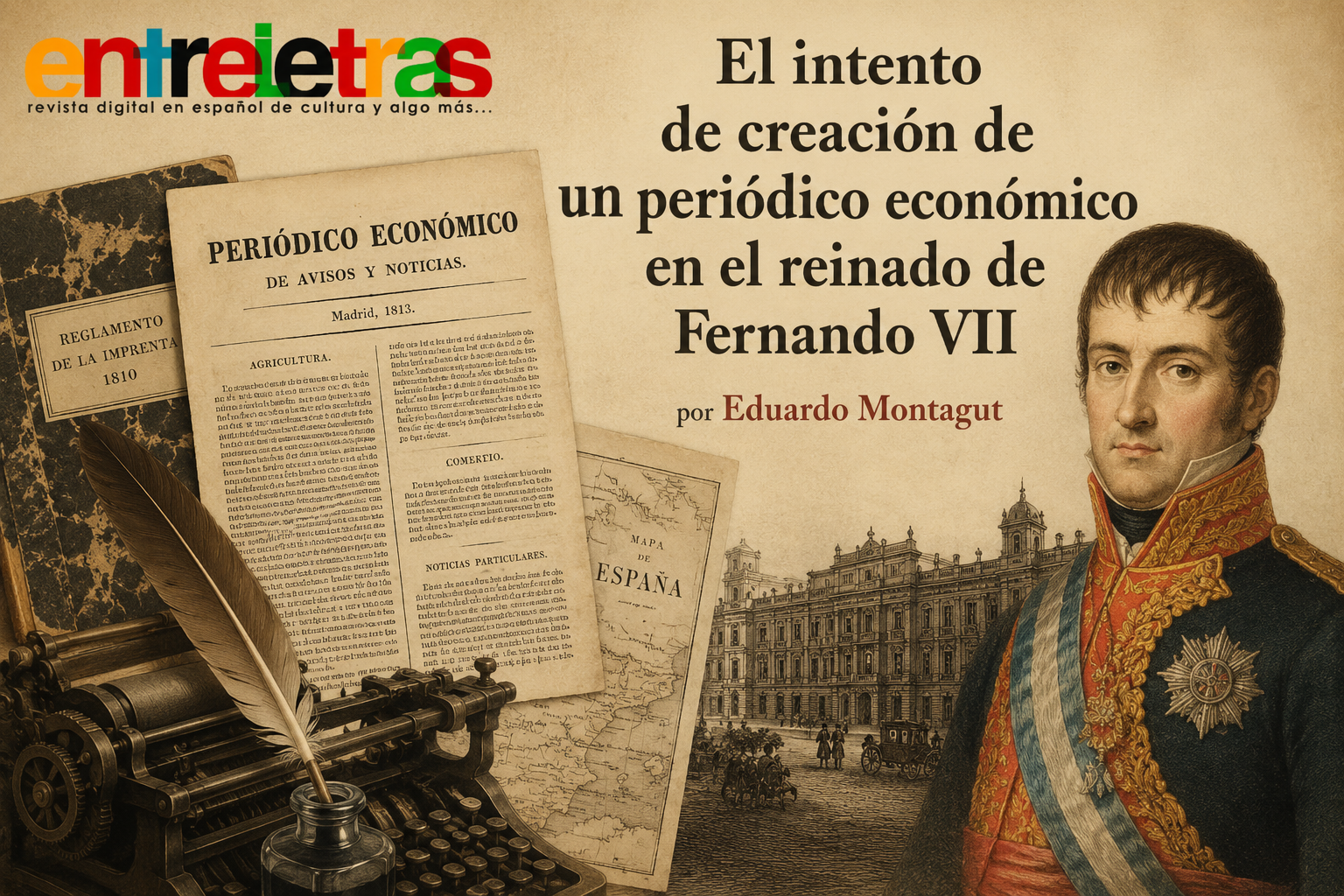 El intento de creación de un periódico económico en el reinado de Fernando VII