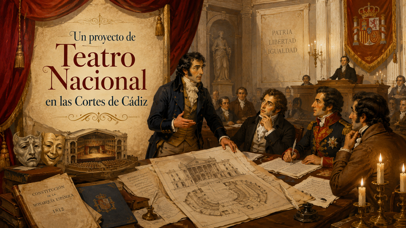 Un proyecto de Teatro Nacional en las Cortes de Cádiz