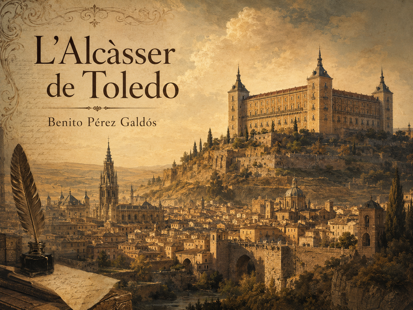 L’Alcàsser de Toledo, Pérez Galdós