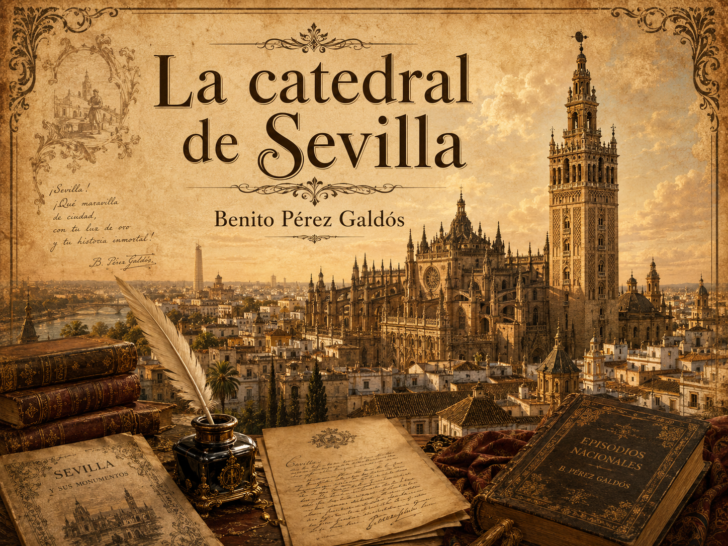 La catedral de Sevilla, Pérez Galdós