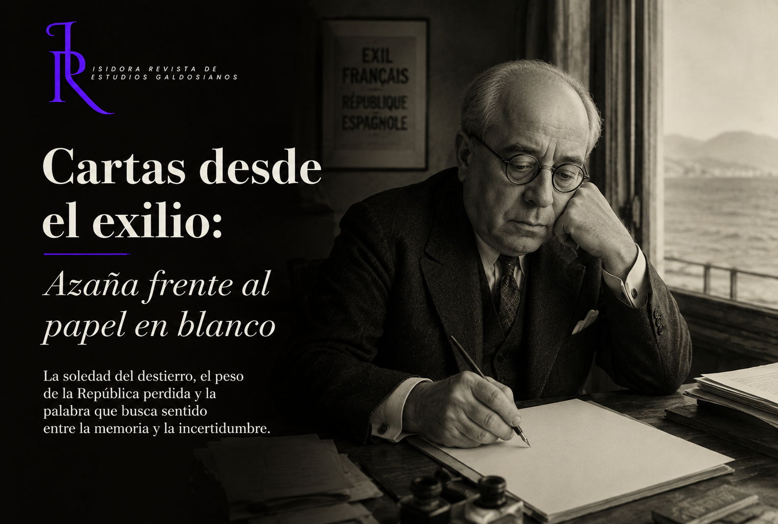 Cartas desde el exilio: Azaña frente al papel en blanco
