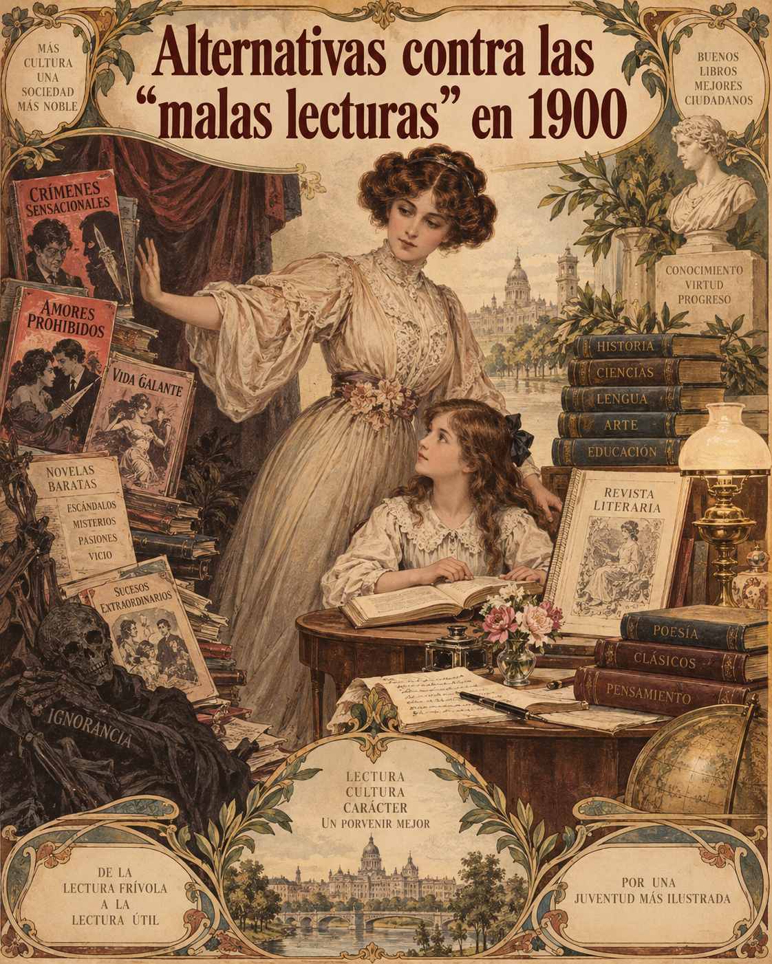 Alternativas contra las “malas lecturas” en 1900