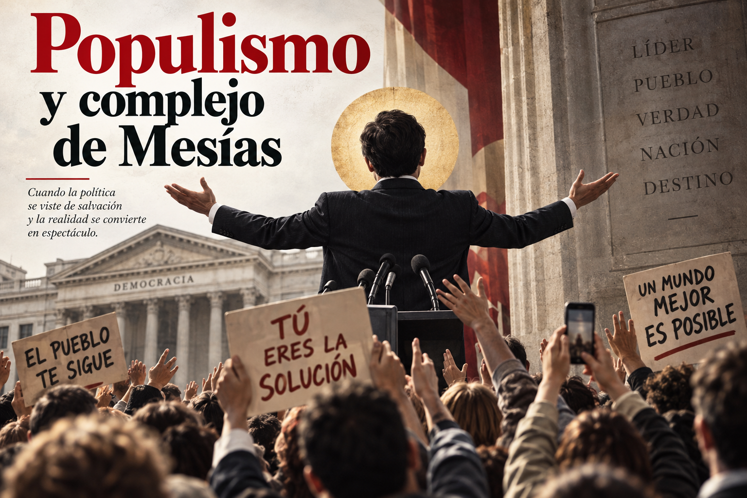 Populismo y complejo de Mesías