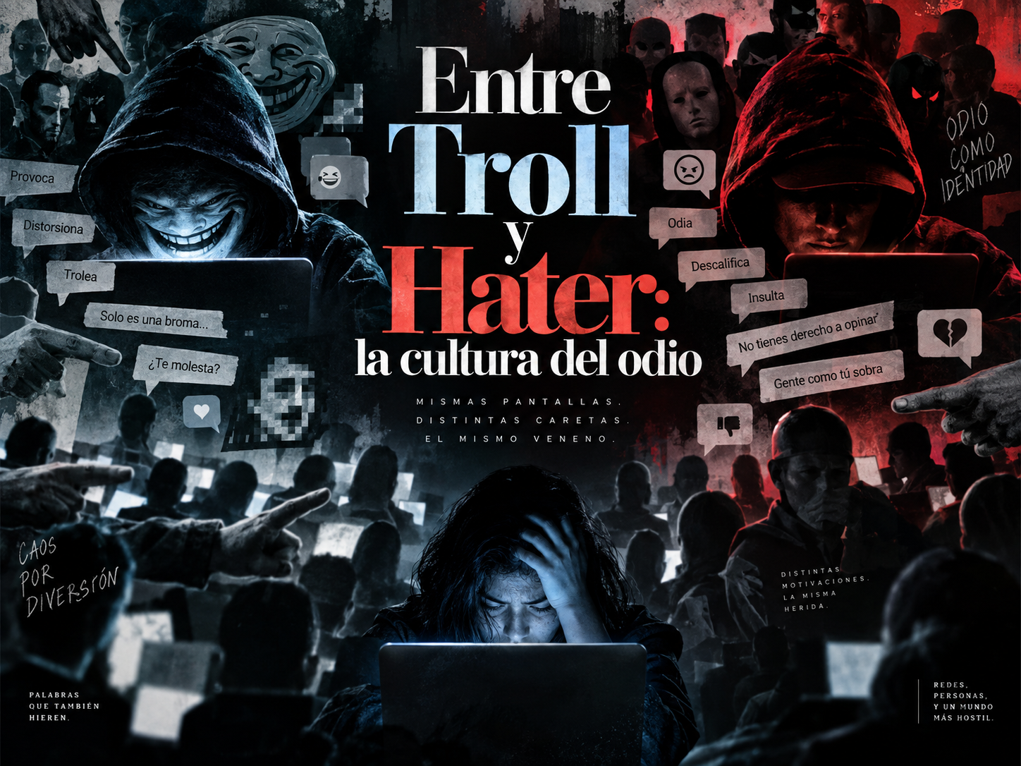 Entre Troll y Hater: la cultura del odio