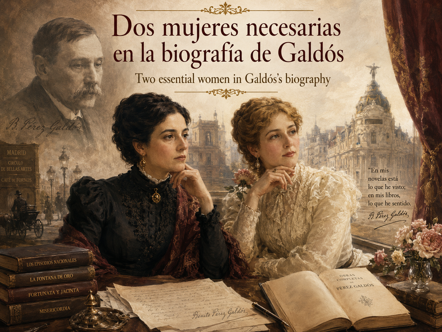 Dos mujeres necesarias en la biografía de Galdós Two essencial women in Galdós’s biography