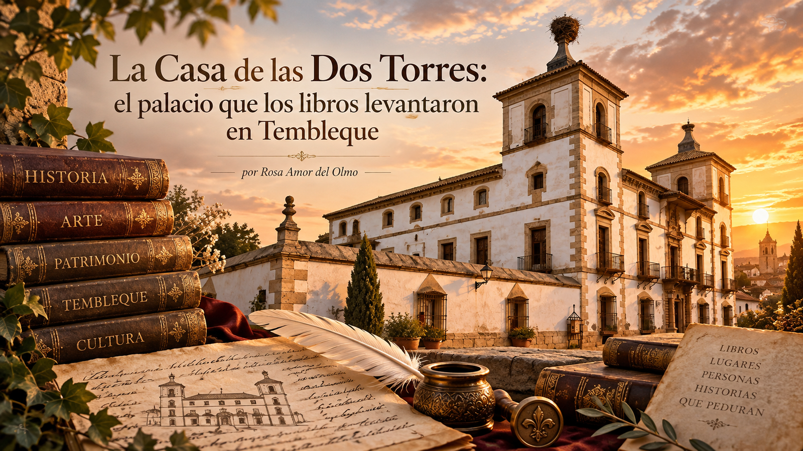 La Casa de las Dos Torres: el palacio que los libros levantaron en Tembleque