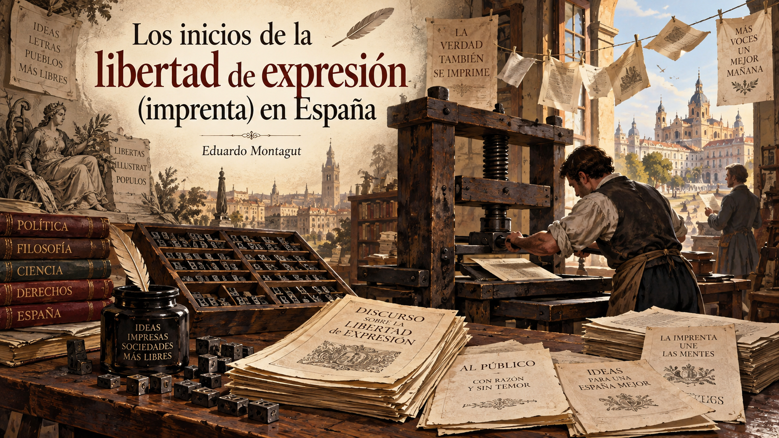 Los inicios de la libertad de expresión (imprenta) en España