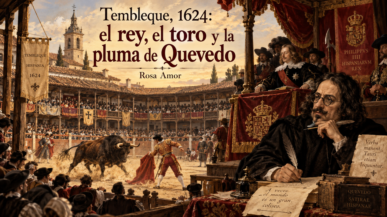 Tembleque, 1624: el rey, el toro y la pluma de Quevedo
