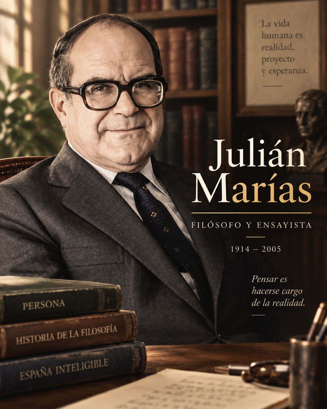 Julián Marías: la vida no cabe en una consigna