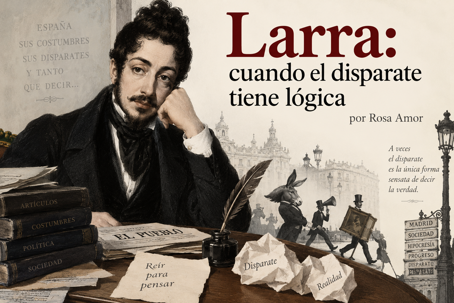Larra: cuando el disparate tiene lógica